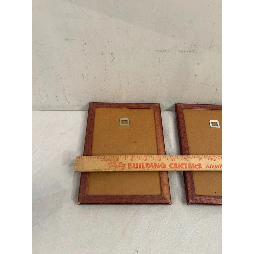 Unbranded Framed Wall Art 6x9 Brown Friendship Home Quotes Set of 2 Unisex